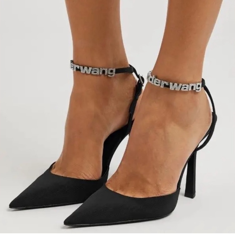 ALEXANDER WANG
Delphine Embellished Ankle-Strap
Pumps